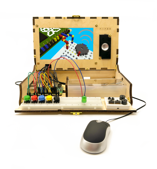 Piper Computer Kit V4B Classroom Bundle (10 Piper Computer Kits, 10 Sensor Explorer, 10 Port USB Charger, Spare Parts Kit, Curriculum)