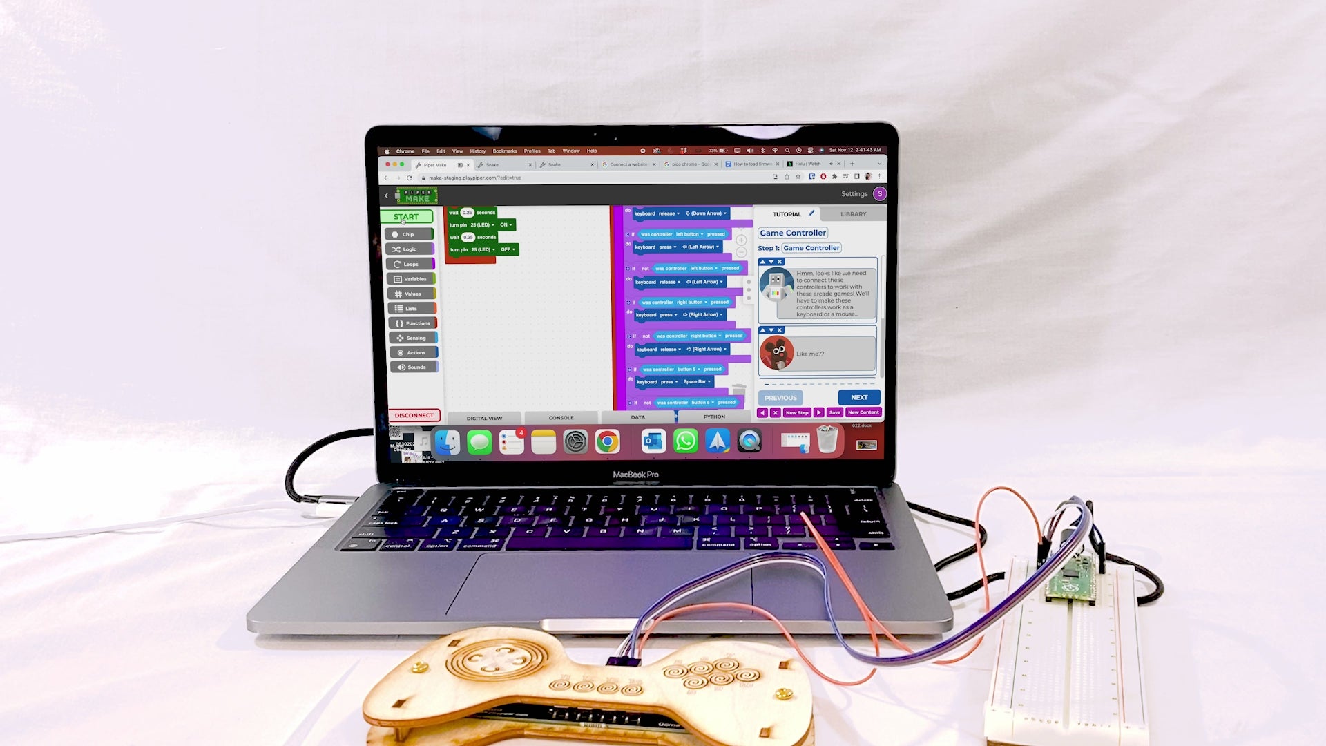 Piper Make Game Controller